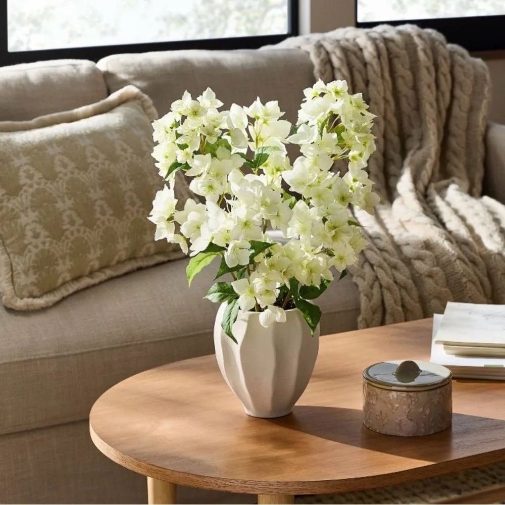 Hydrangea Arrangement Cream — Threshold designed with Studio McGee